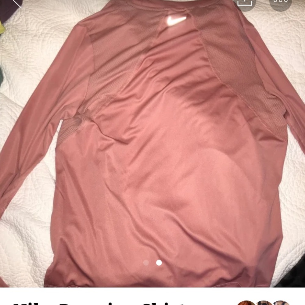 Nike running long sleeve shirt